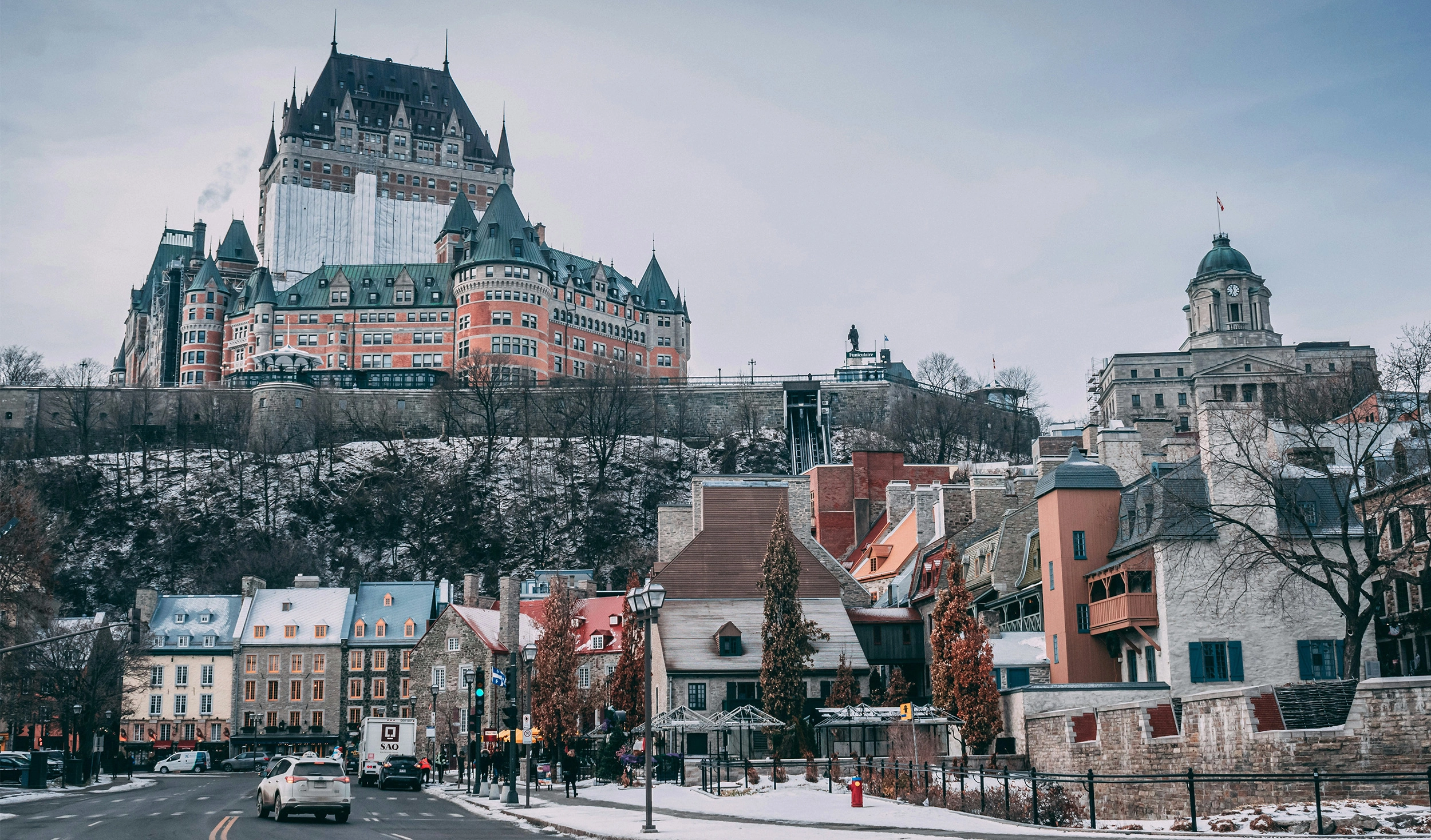 Frontenac Castle, represents one of the must-see destinations in quebec.